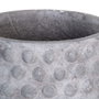 Macetero 37 x 37 x 27,5 cm Gris Resina