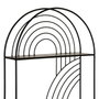 Ixia Estantería de Metal Negro para Decoración