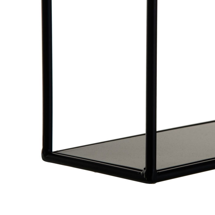 Ixia Estantería de Metal Negro para Decoración