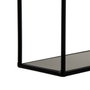 Ixia Estantería de Metal Negro para Decoración
