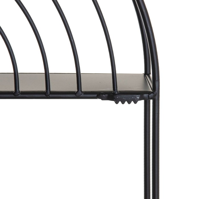 Ixia Estantería de Metal Negro para Decoración