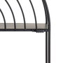 Ixia Estantería de Metal Negro para Decoración