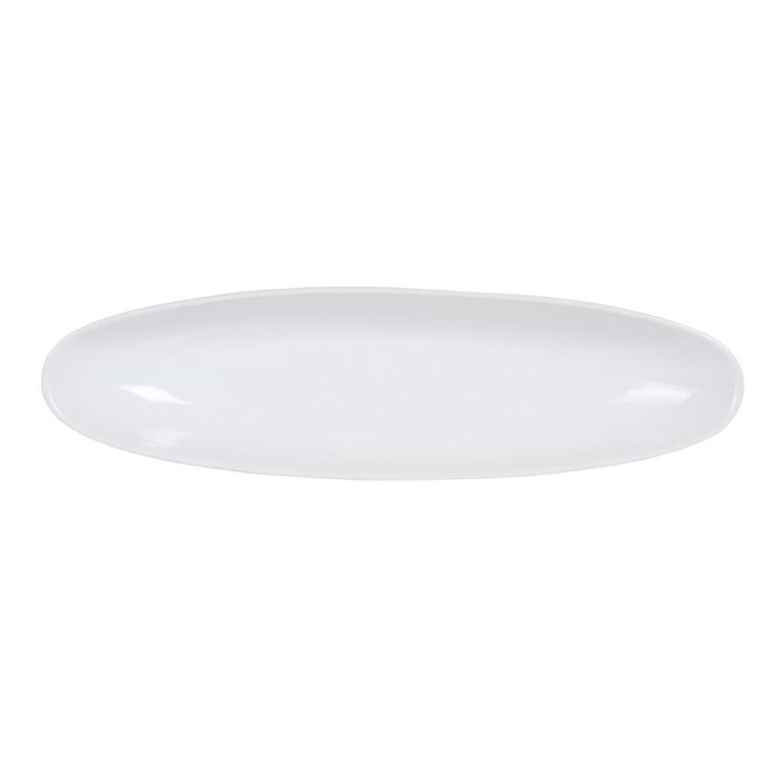 Centro Mesa Blanco Cerámica Decoración 39,50 X 10,50 X 5 cm