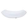 Ixia Centro de Mesa Blanco de Cerámica 29,50 x 29,50 x 8 cm