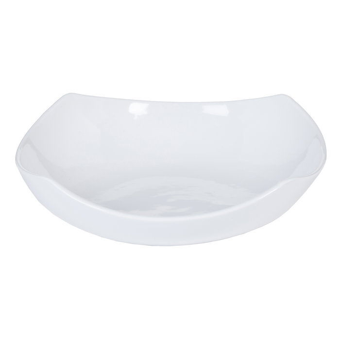 Centro Mesa Blanco Cerámica Decoración 29,50 X 29,50 X 8 cm