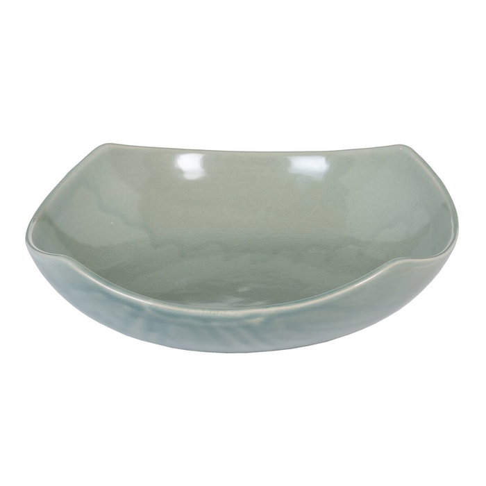 Ixia Centro de Mesa Azul Claro Cerámica 29,50 x 29,50 x 8 cm