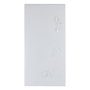 Ixia Pack de 2 Murales de Pared Abstracto Blanco