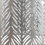 Ixia Lámpara de Techo Plata Metal 29,50 x 29,50 x 30 cm