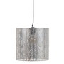Ixia Lámpara de Techo Plata Metal 29,50 x 29,50 x 30 cm