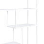 Estantería SQUARE Metal Blanco 80 x 26 x 180 cm