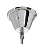 Ixia Lámpara de Techo Plata Metal 50 x 50 x 90 cm
