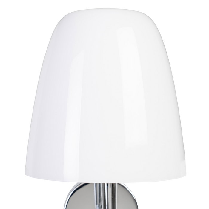 Aplique Pared Plata Metal-Cristal 18 X 22 X 33,70 cm