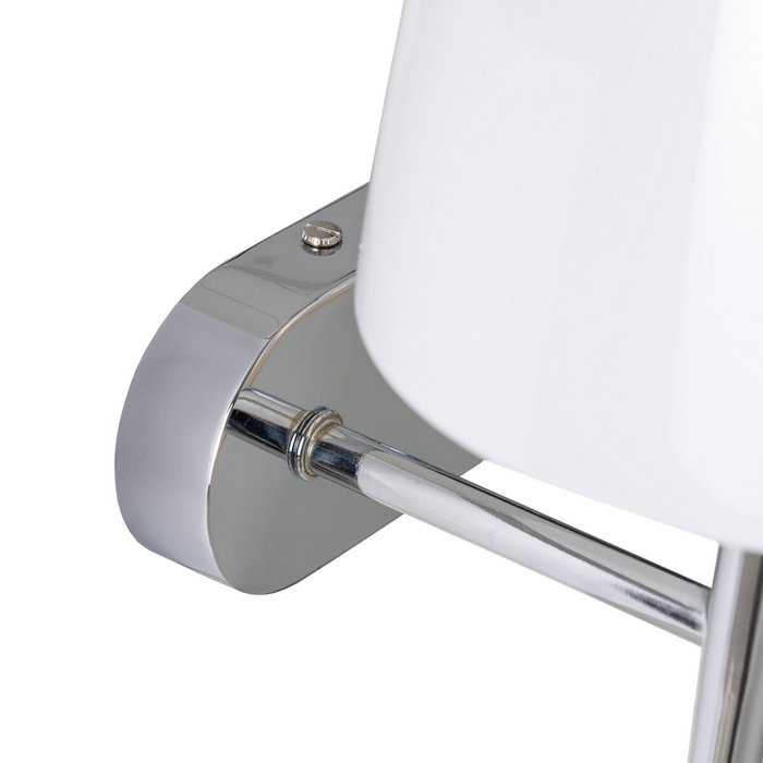 Ixia Aplique de Pared Plata Metal-Cristal 42 x 22 x 33,70 cm