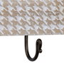 Perchero de Pared 30 x 7 x 16 cm Metal Madera