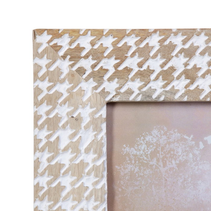 Portafotos 10X15 Blanco Rozado Madera 10,16 X 15,24 X 1,30 C Portafotos 10X15 Blanco Rozado Madera 10,16 X 15,24 X 1,30 C