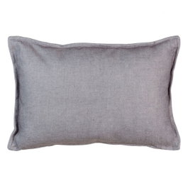Ixia Cojín Decorativo Gris Claro 45 x 30 cm
