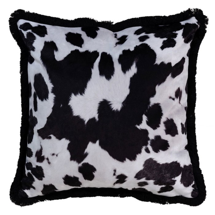 Ixia Cojín Decorativo de Terciopelo Diseño Vaca 45 x 45 cm Ixia Cojín Decorativo de Terciopelo Diseño Vaca 45 x 45 cm