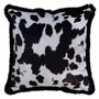 Ixia Cojín Decorativo de Terciopelo Diseño Vaca 45 x 45 cm