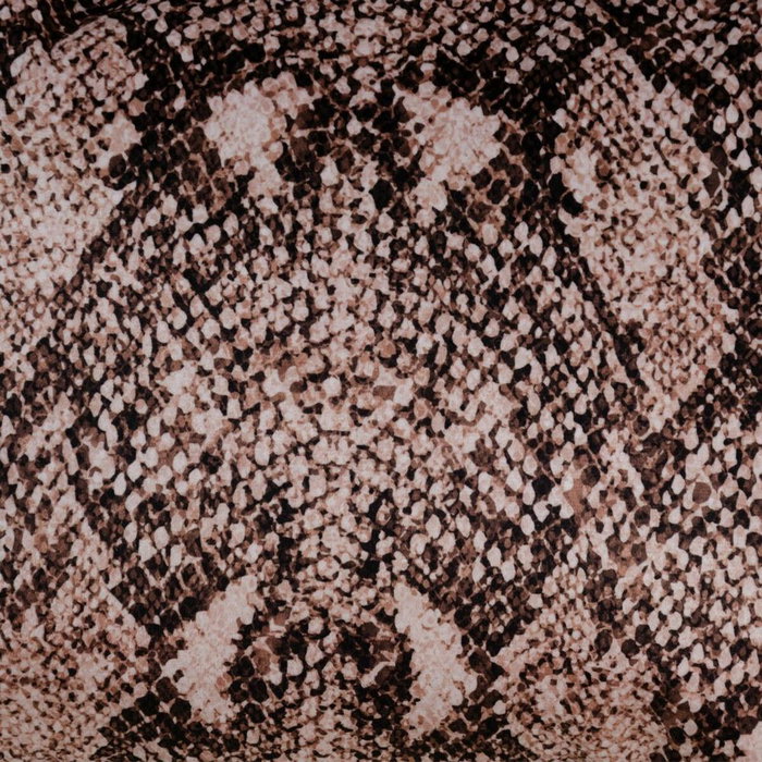Ixia Cojín Serpiente de Terciopelo con Flecos 45 x 45 cm