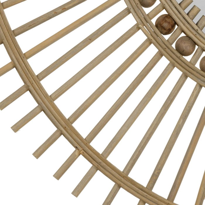 Espejo Natural Bambú Decoración 67 X 3 X 77 cm