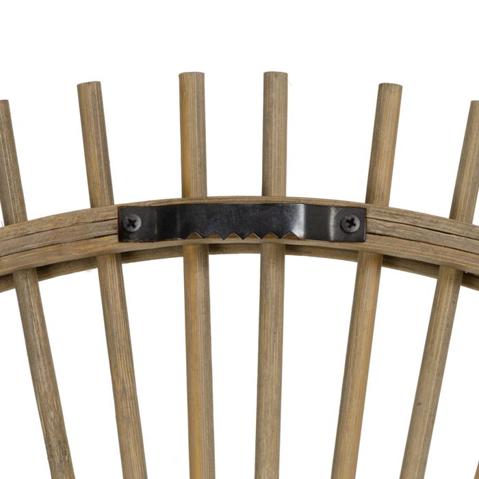 Espejo Natural Bambú Decoración 67 X 3 X 77 cm