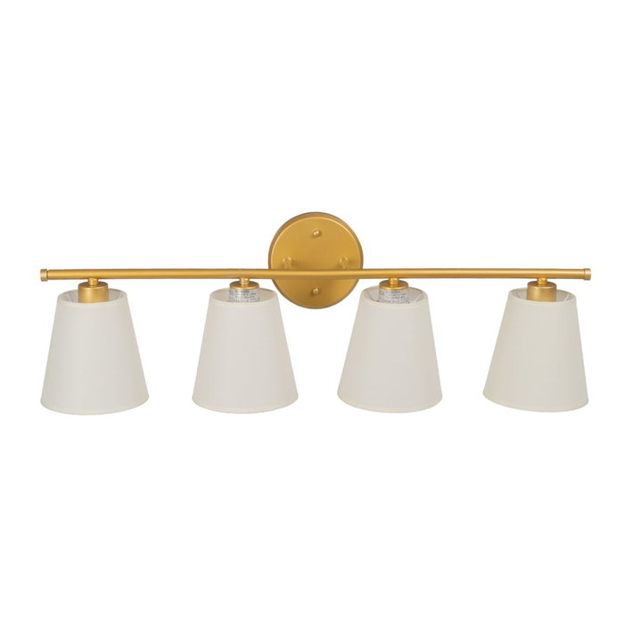 Lámpara de Pared 82 x 20 x 25 cm Dorado Metal Moderno Lámpara de Pared 82 x 20 x 25 cm Dorado Metal Moderno