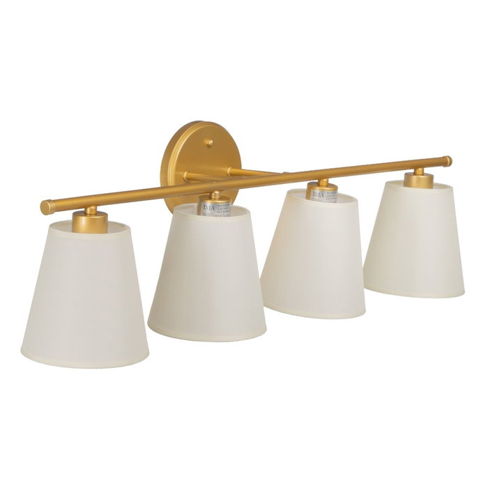 Lámpara de Pared 82 x 20 x 25 cm Dorado Metal Moderno Lámpara de Pared 82 x 20 x 25 cm Dorado Metal Moderno