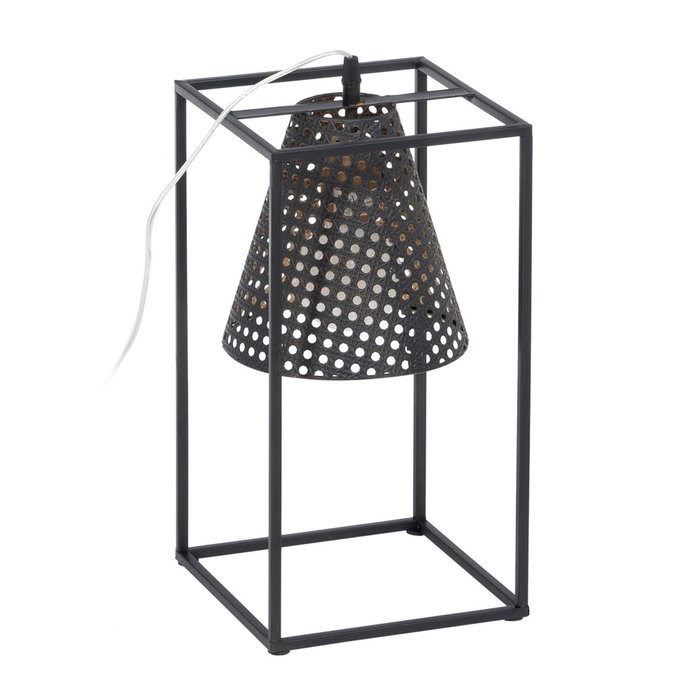 Ixia Lámpara de Mesa Negro-Oro en Metal Ixia Lámpara de Mesa Negro-Oro en Metal