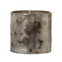 Ixia Vela Gris-Plata Cristal Decoración 10 X 10 X 10 cm