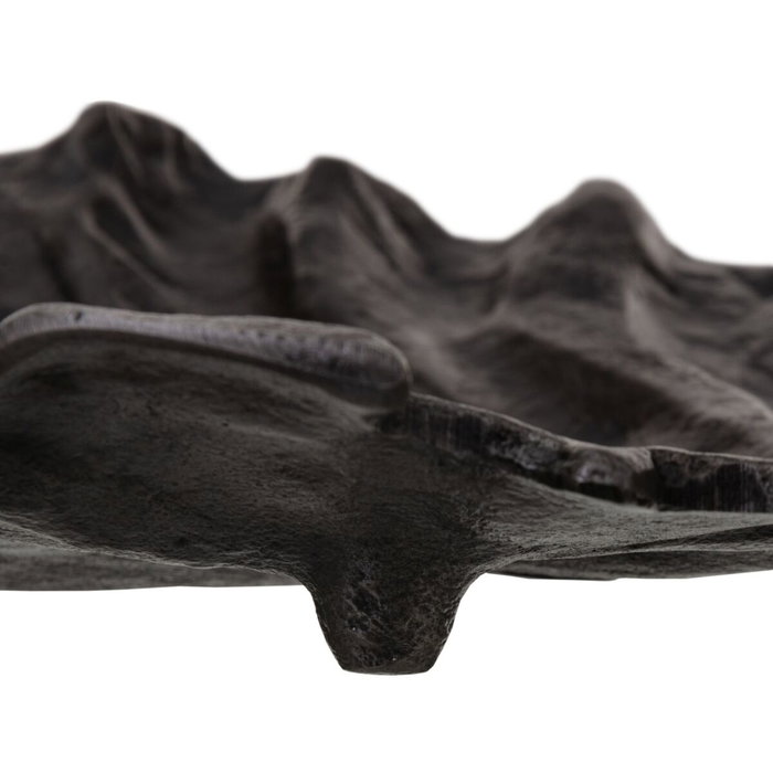 Centro de Mesa Gris Aluminio 43 x 22 x 5,5 cm