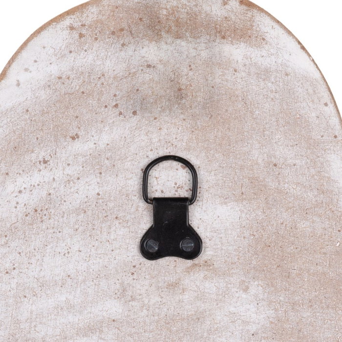 Espejo Blanco Rozado Dm Decoración 80 X 1,75 X 80 cm