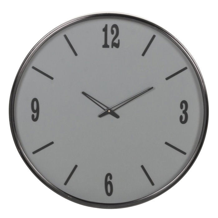 Ixia Reloj de Pared Azul Acero y Cristal Ixia Reloj de Pared Azul Acero y Cristal