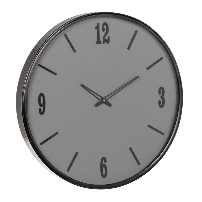 Reloj Pared Azul Acero / Cristal 51 X 5 X 51 cm