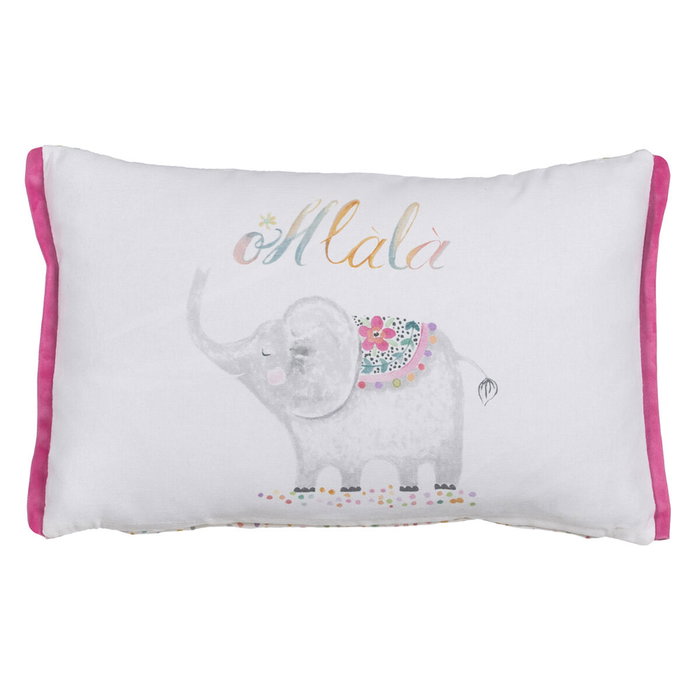 Ixia Cojín Elefante Algodón Decoración 45 x 30 cm Ixia Cojín Elefante Algodón Decoración 45 x 30 cm