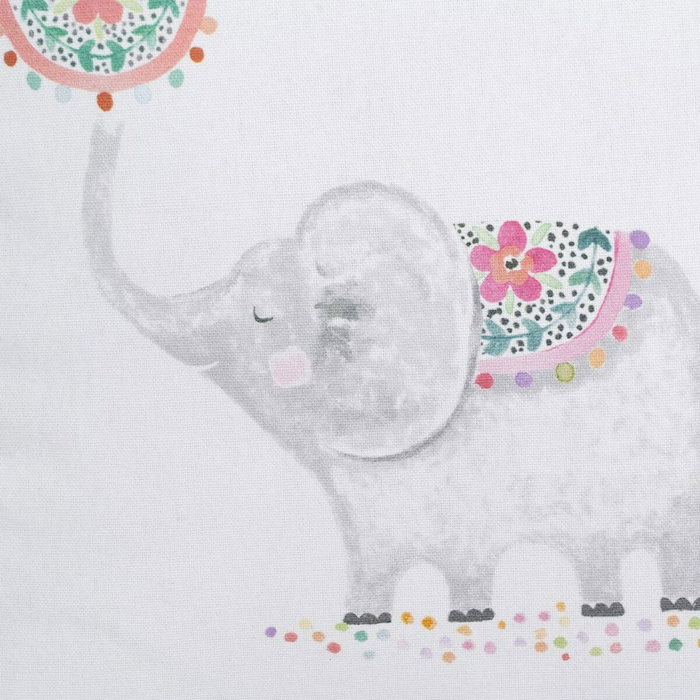 Ixia Cojín Elefante Algodón Decoración 45 x 45 cm