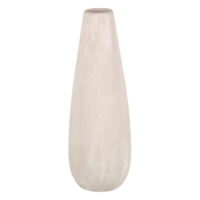 Ixia Jarrón Arena Crema Cerámica Decoración 17 X 17 X 51,50 cm Ixia Jarrón Arena Crema Cerámica Decoración 17 X 17 X 51,50 cm