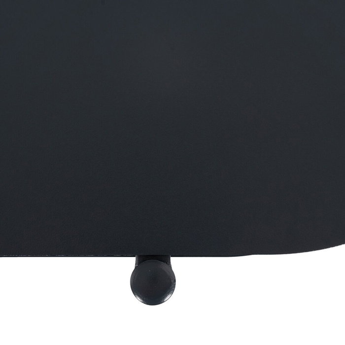 Ixia Estantería Negro Acero 90 x 28 x 70,30 cm