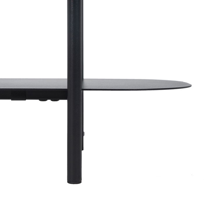 Estantería Negro Acero 90 X 28 X 70,30 cm