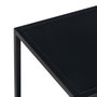 Ixia Estantería Negro Acero 120 x 32 x 55 cm