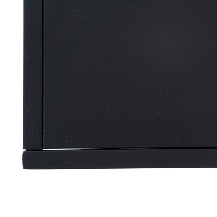 Ixia Estantería Negro Acero 120 x 32 x 55 cm Ixia Estantería Negro Acero 120 x 32 x 55 cm