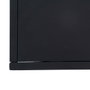 Ixia Estantería Negro Acero 120 x 32 x 55 cm