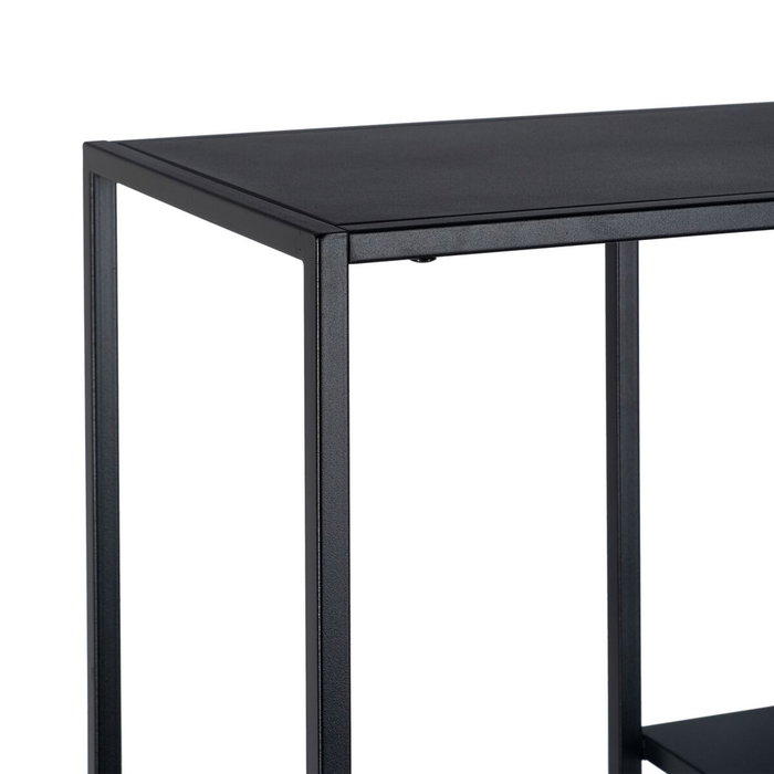 Ixia Estantería Negro Acero 90 X 30 X 188 cm