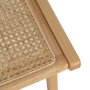 Ixia Sillón de Salón Natural en Madera y Ratán