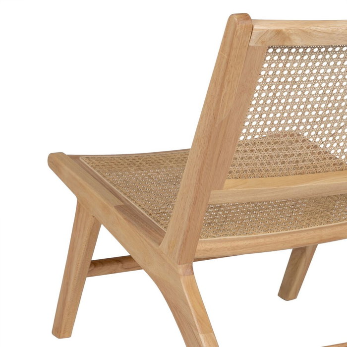 Ixia Sillón de Salón Natural en Madera y Ratán Ixia Sillón de Salón Natural en Madera y Ratán