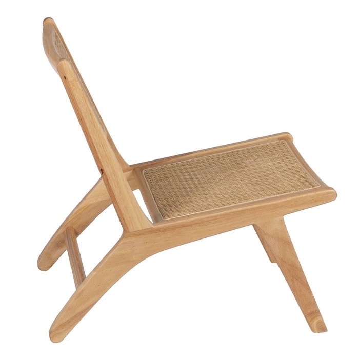 Ixia Sillón de Salón Natural en Madera y Ratán Ixia Sillón de Salón Natural en Madera y Ratán