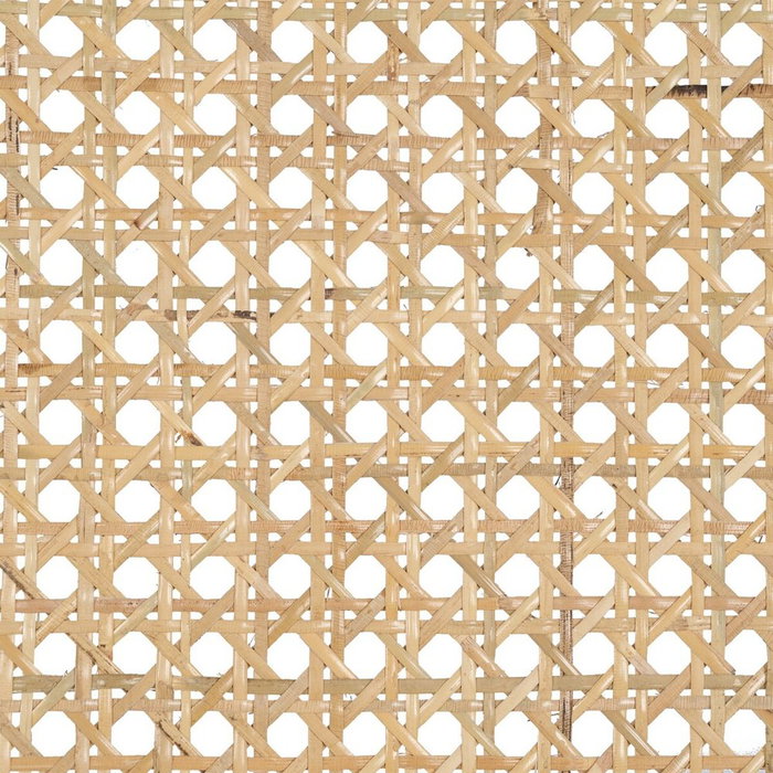 Ixia Sillón de Salón Natural-Negro en Madera y Ratán
