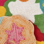 Ixia Alfombra Flores Algodón Infantil 100 cm