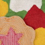 Ixia Alfombra Flores Algodón Infantil 150 cm