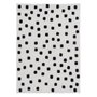 Ixia Alfombra Carol Blanco-negro 160 x 120 cm
