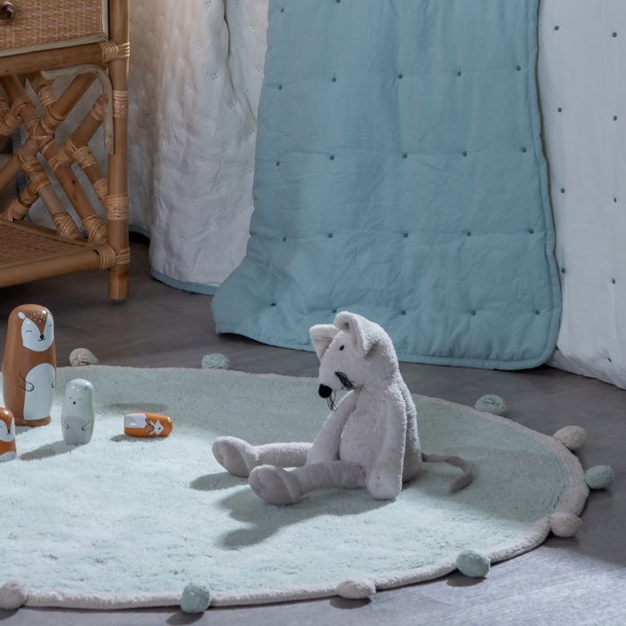Alfombra Infantil 100 % algodón 100 cm 100 x 100 x 1 cm